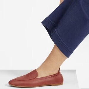 Everlane Day Loafers | Dark Rose | Leather | Size 8.5
